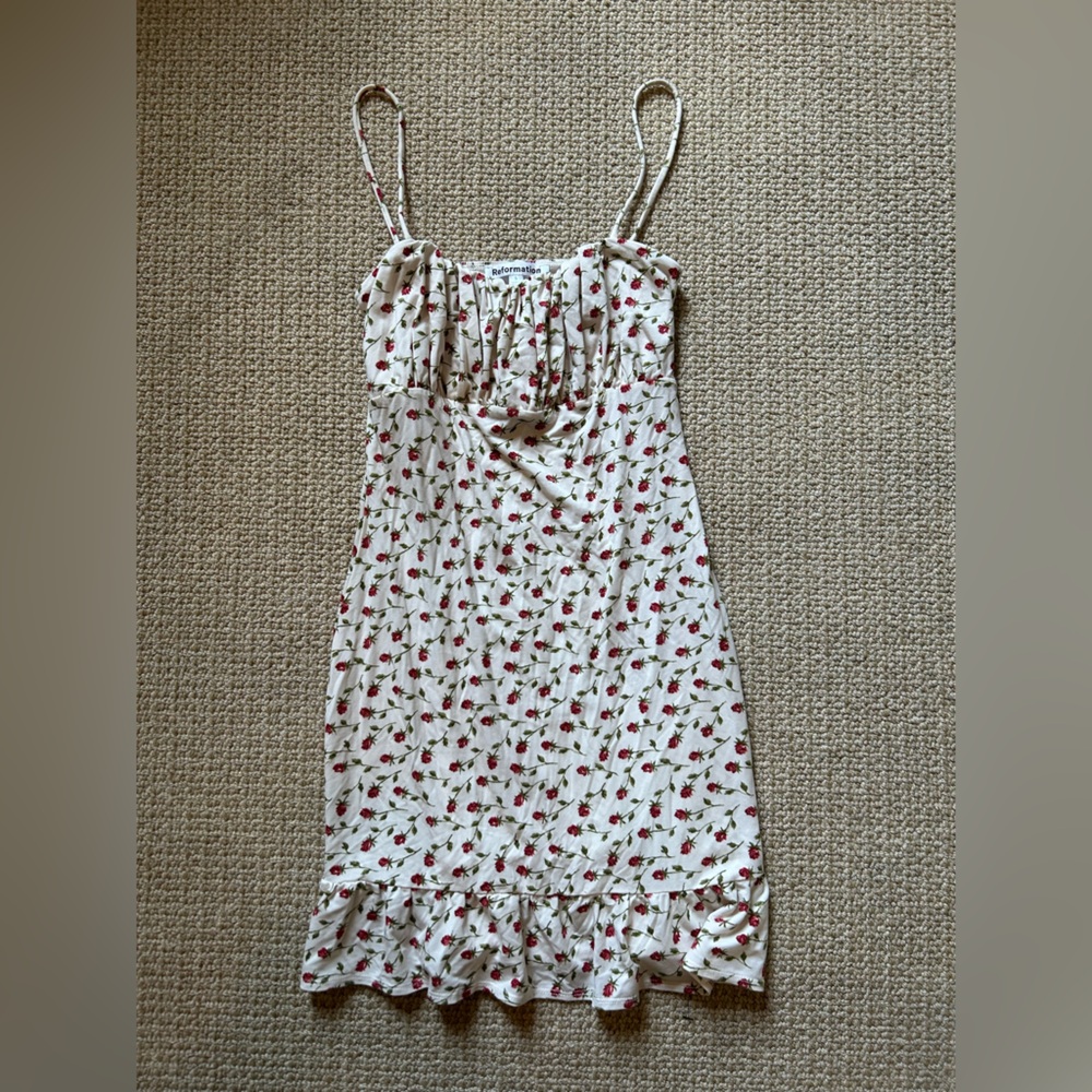 Reformation Kosta Floral Mini Dress - Size: Small